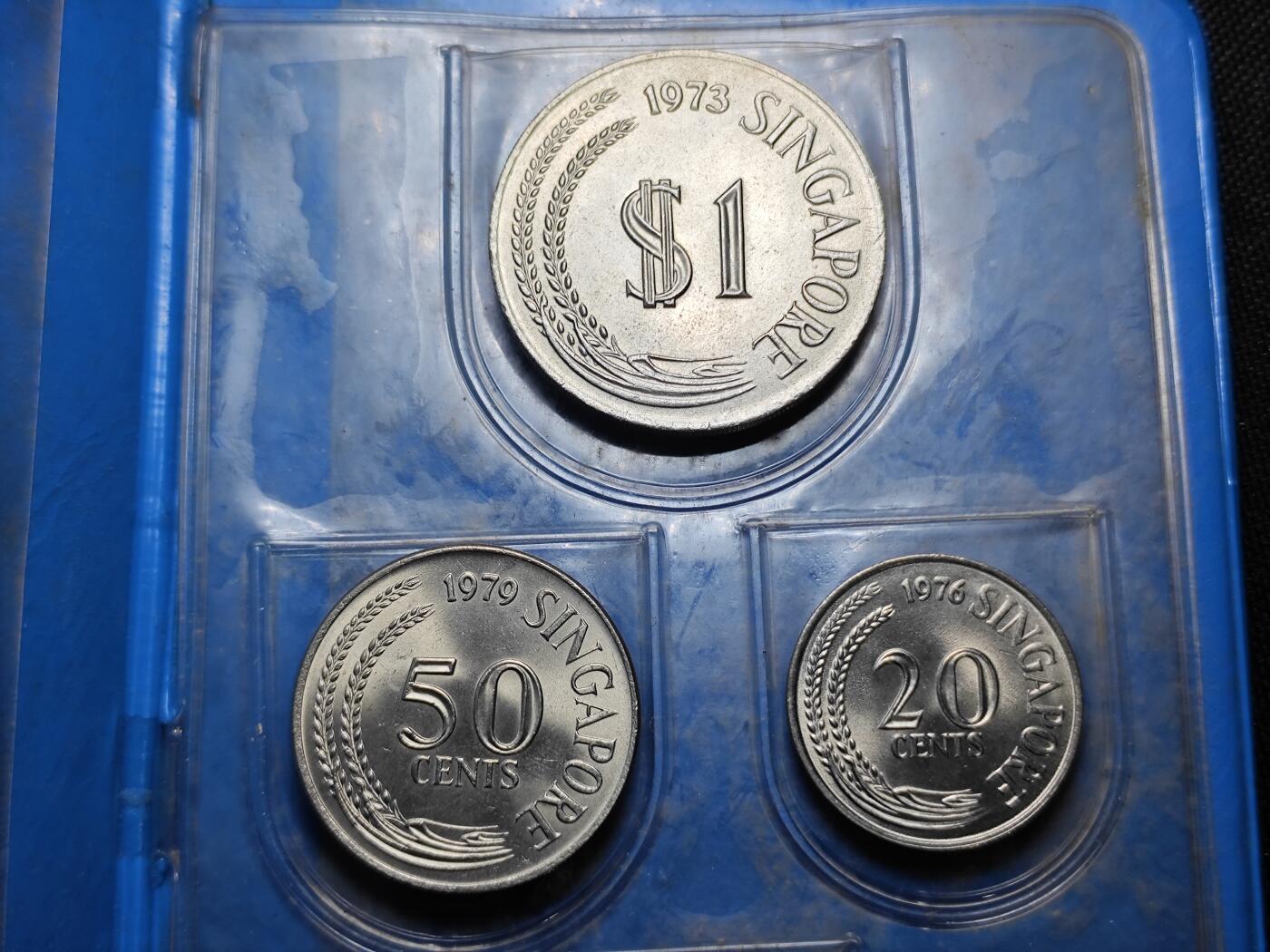 KK钱币收藏小铺   套币 批量/好品散币专场 2月预留时间 周末发货  新加坡动物版大小面值一套 好品