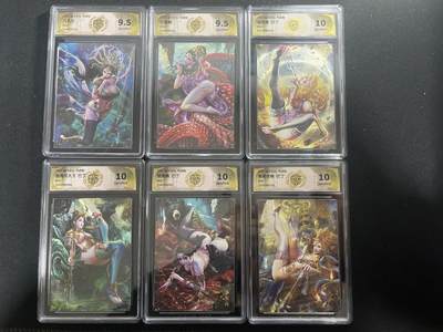 欢迎送拍、零成本上架，释放现金流，合理分配上拍卡品 - 【折光套】巴丁 6张一套 焱卡文化&西游姬3