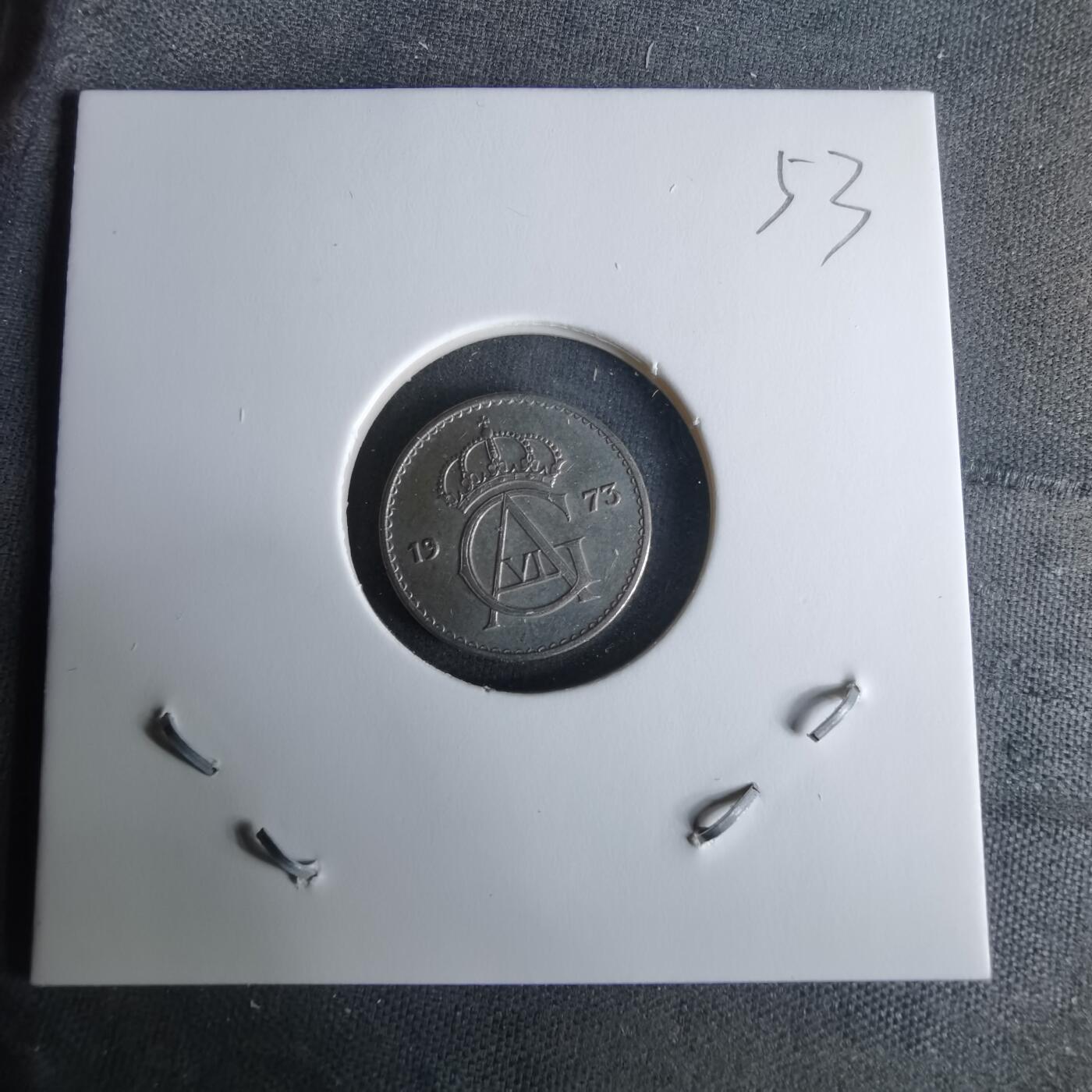 沼泽如烟--第1008场 瑞典1973年10欧尔