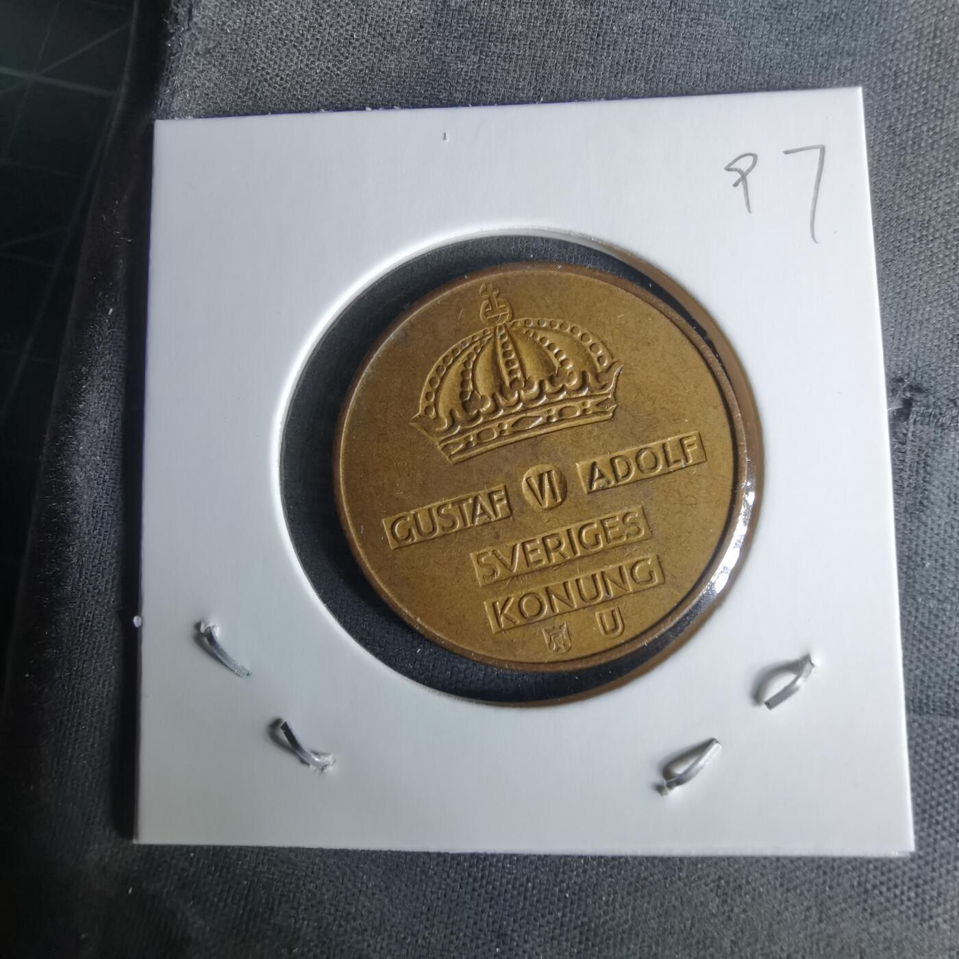 沼泽如烟--第1008场 瑞典1968年5欧尔