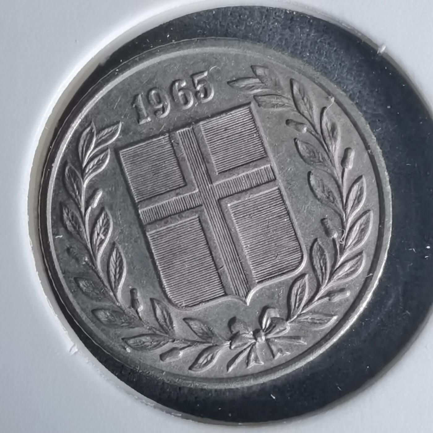 沼泽如烟--第1008场 冰岛1965年25奥拉