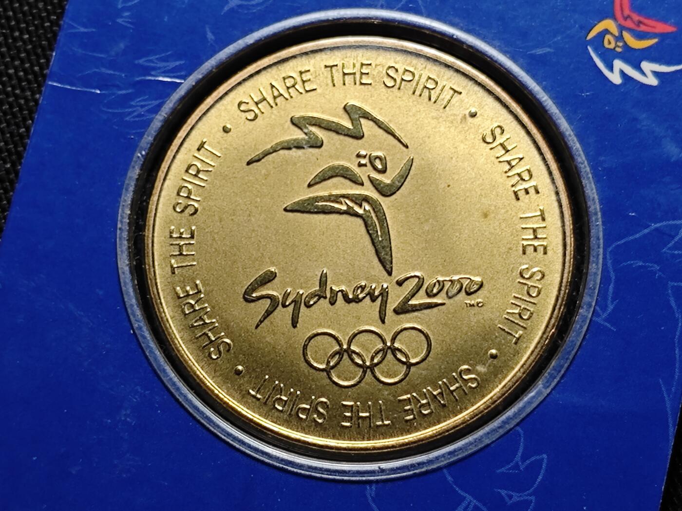 KK钱币收藏小铺   套币 批量/好品散币专场 2月预留时间 周末发货  2000澳大利亚奥运纪念铜章