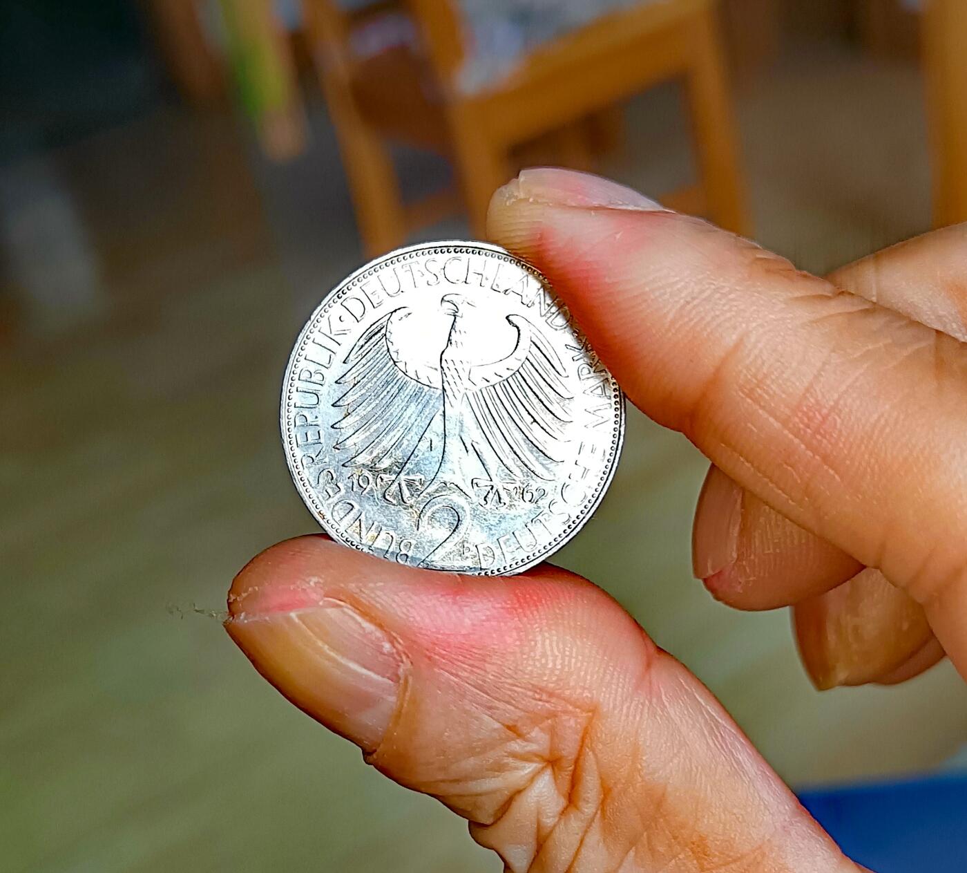 联邦德国1958--1970年科学家马克思.普朗克头像2马克稀缺靓品纪念币8枚一组