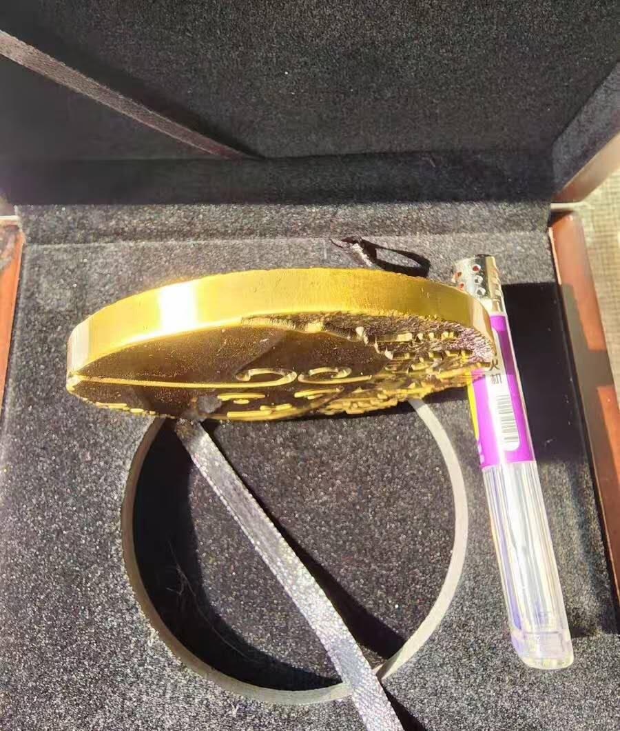 大话西游黄铜纪念章