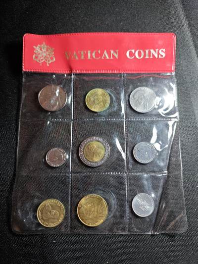 KK钱币收藏小铺   套币 批量/好品散币专场 2月预留时间 周末发货 -  梵蒂冈套币