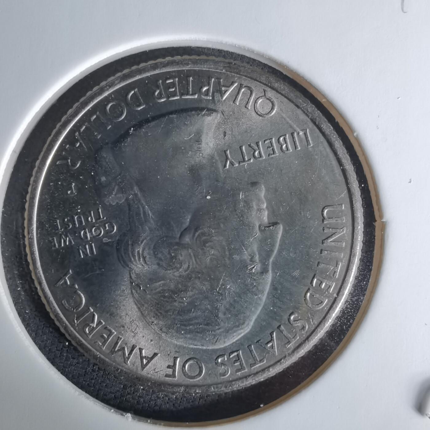 沼泽如烟--第1008场 美国2017年25分纪念币