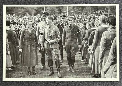 西秦中古拍卖第七十九期  - 不忘历史 二战收藏 德三时期 德意志的觉醒系列 小胡子在波茨坦青年节宣传卡