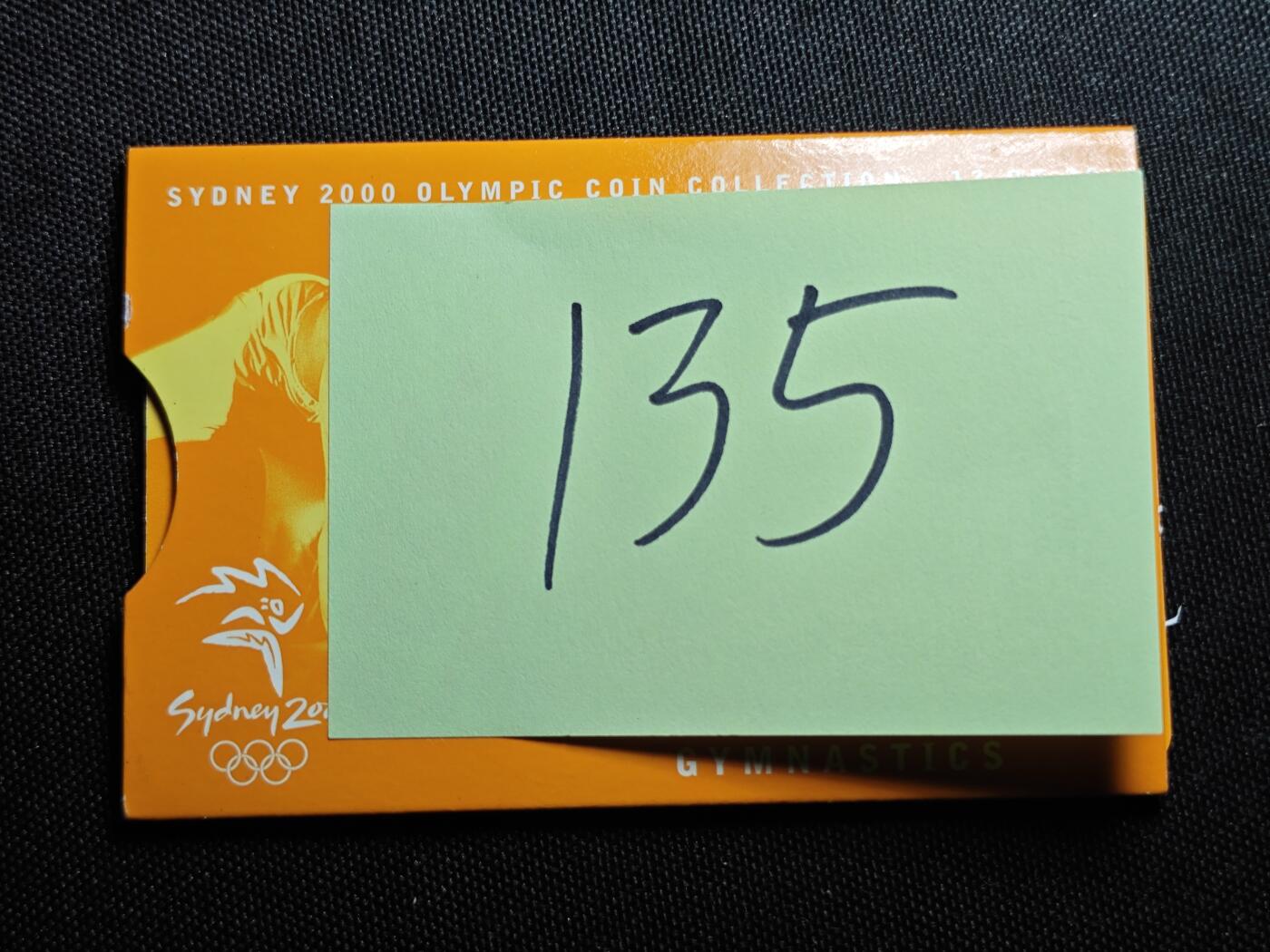 KK钱币收藏小铺   套币 批量/好品散币专场 2月预留时间 周末发货   2000澳大利亚5元奥运纪念币 卡套