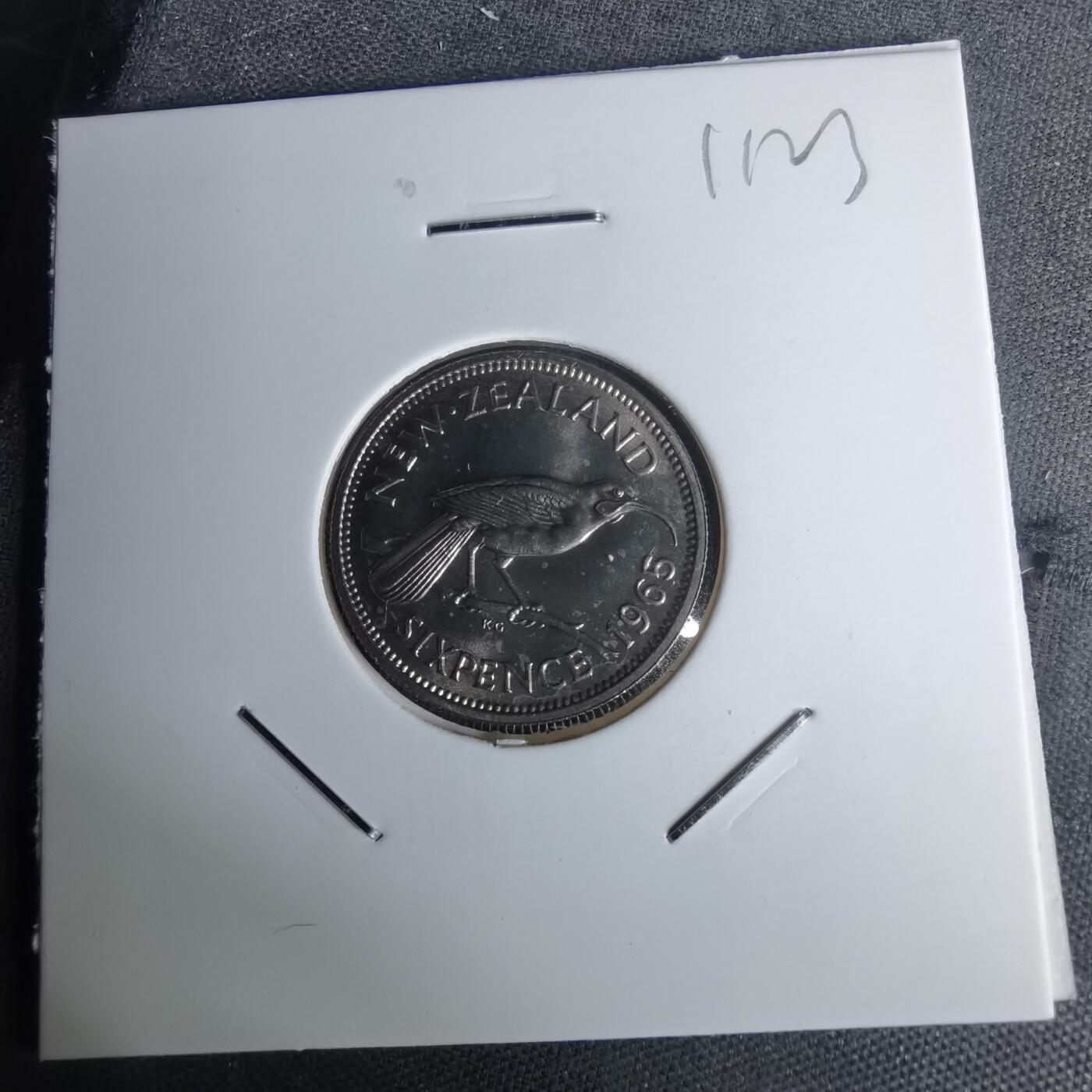 沼泽如烟--第1011场 新西兰1965年一先令