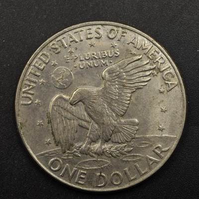 【淘币小摊】实时拍第八百七十五拍   散币场    每周一统一发货 - 美国1972年月球鹰美元