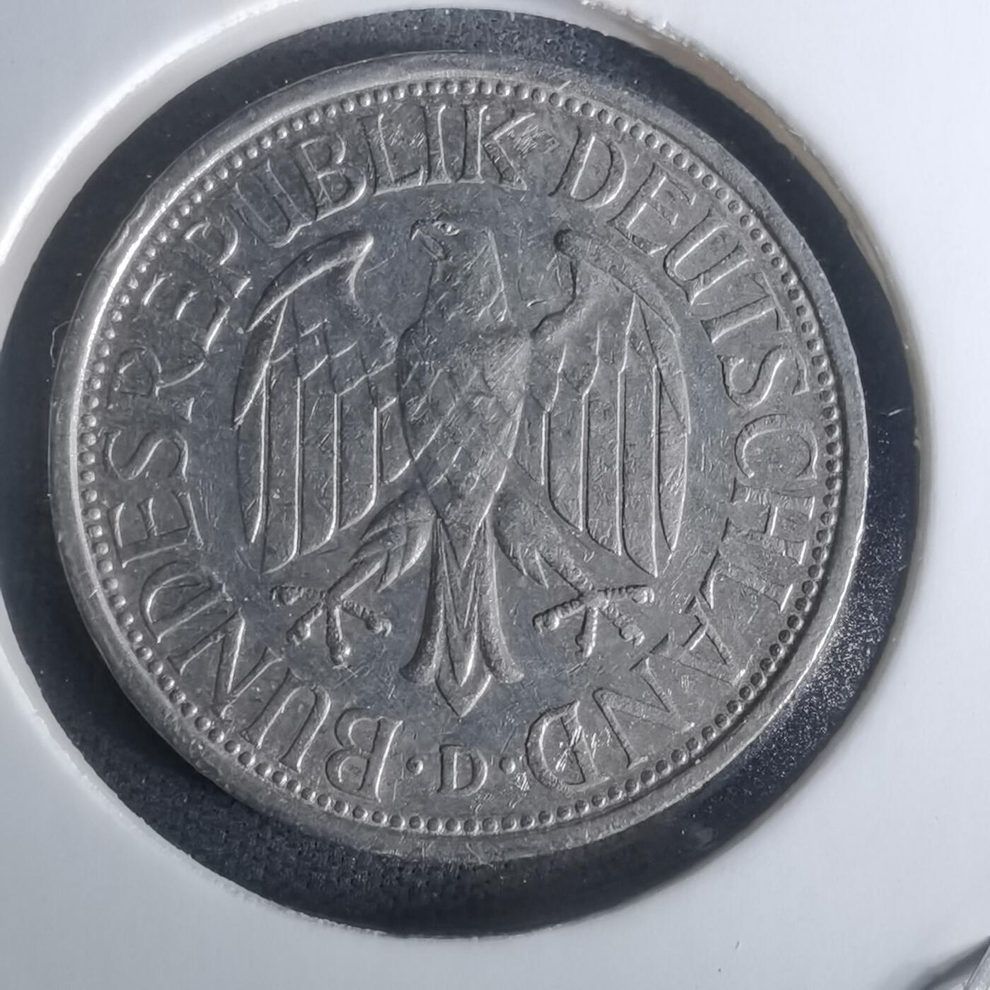 沼泽如烟--第1010场 德国1971年1马克