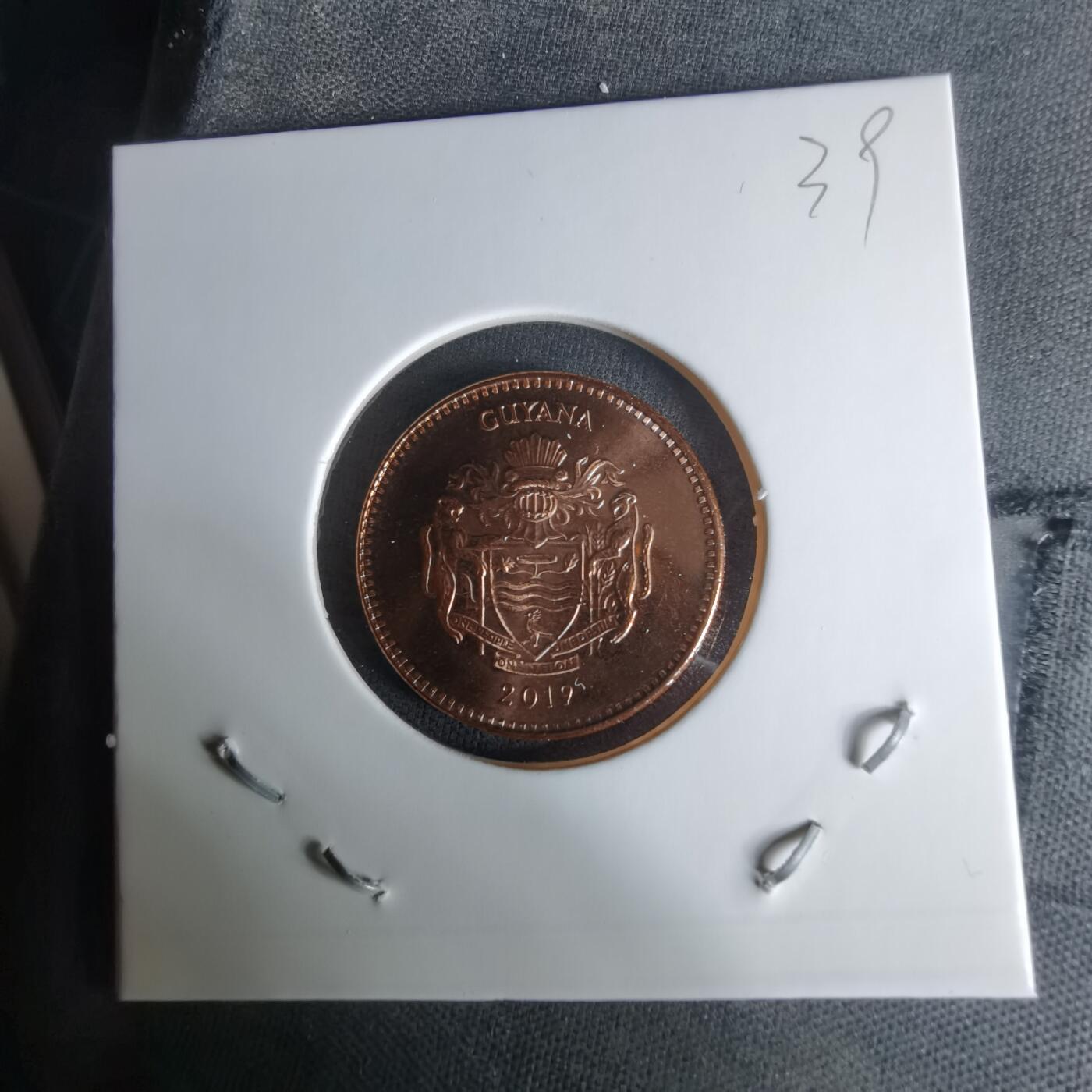 沼泽如烟--第1009场 圭亚那2019年五元