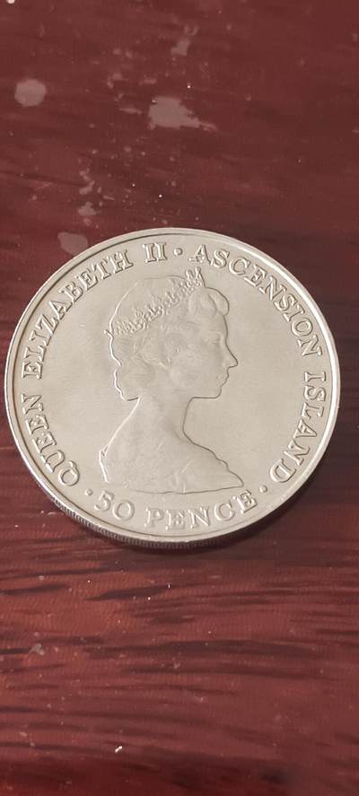 1984年安德鲁王子访问纪念银币，50便士 - 1984年安德鲁王子访问纪念银币，50便士