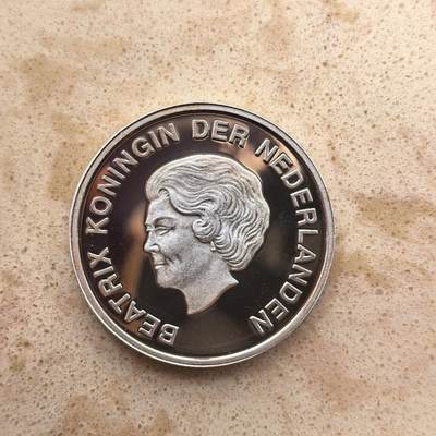 道一币馆币章第一百六十八场 - 荷属阿鲁巴2010年伦敦奥运会5福林精制纪念银币 11.9g 925S 5000