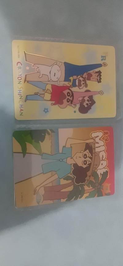 卡牌新人第二场 不寄存！！！ - 卡游蜡笔小新PR原膜2张