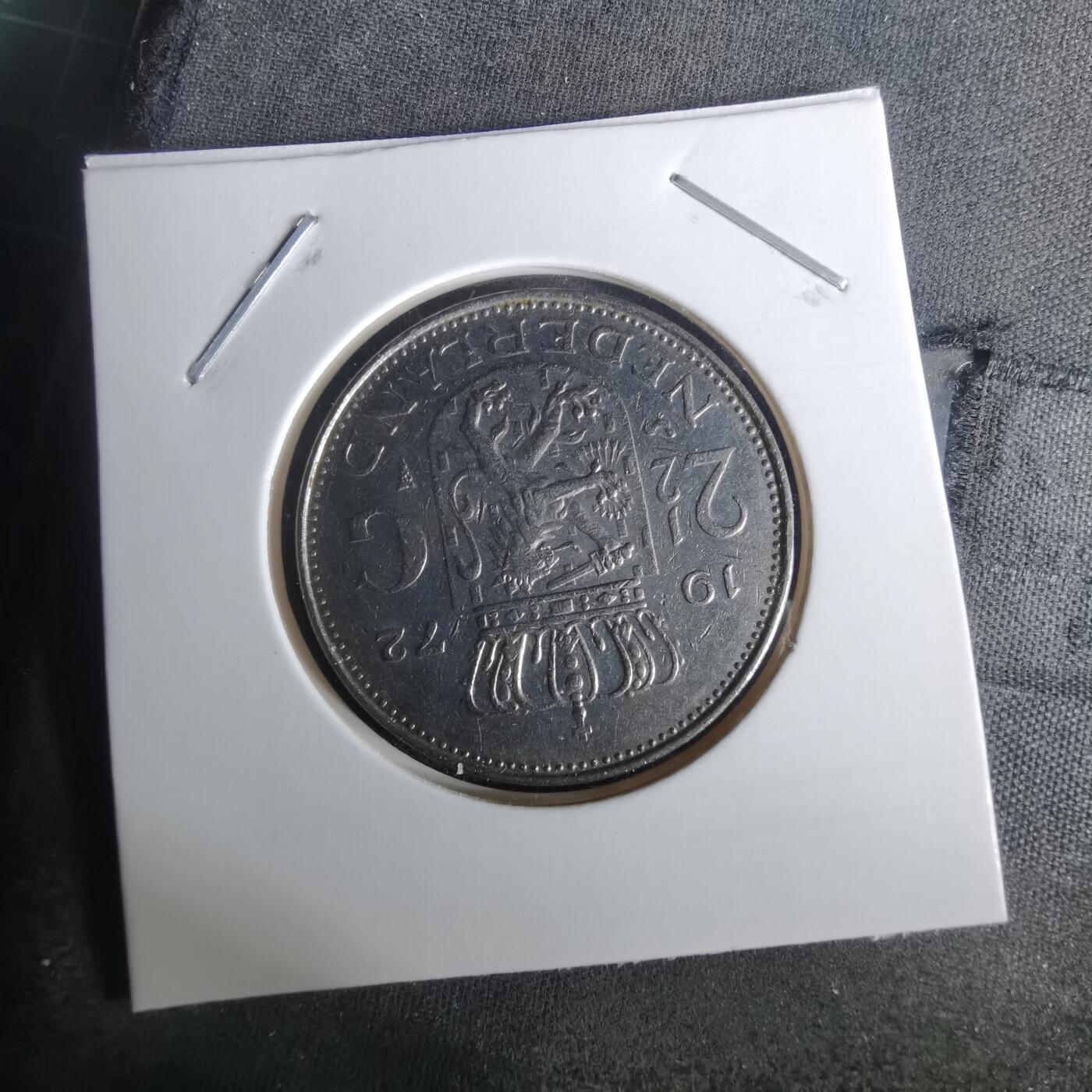 沼泽如烟--第1010场 荷兰1972年2.5盾