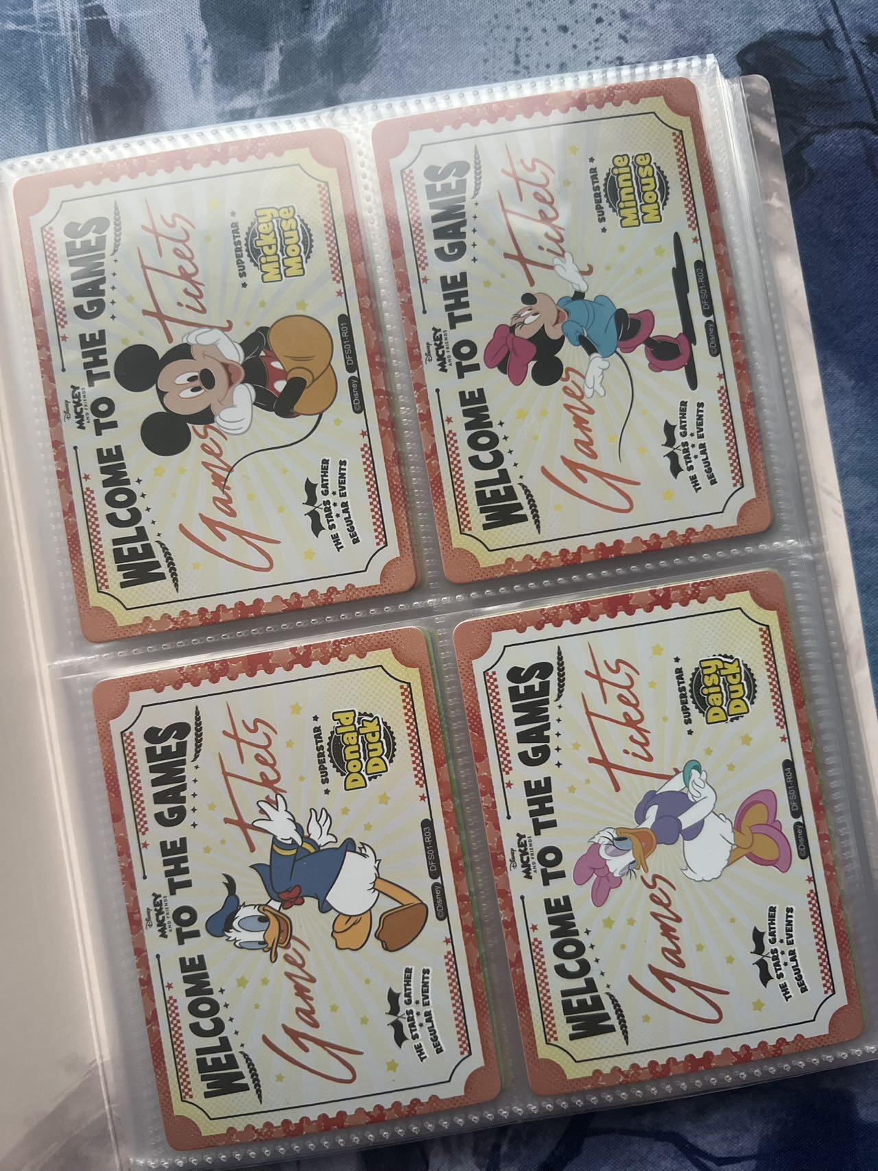 【随心含颖卡拍55期】卡游/集卡社/卡卡沃 抽卡机专场拍卖【无佣金】 【卡册】集卡社 迪斯尼一本 80张 不选品 最好不寄存