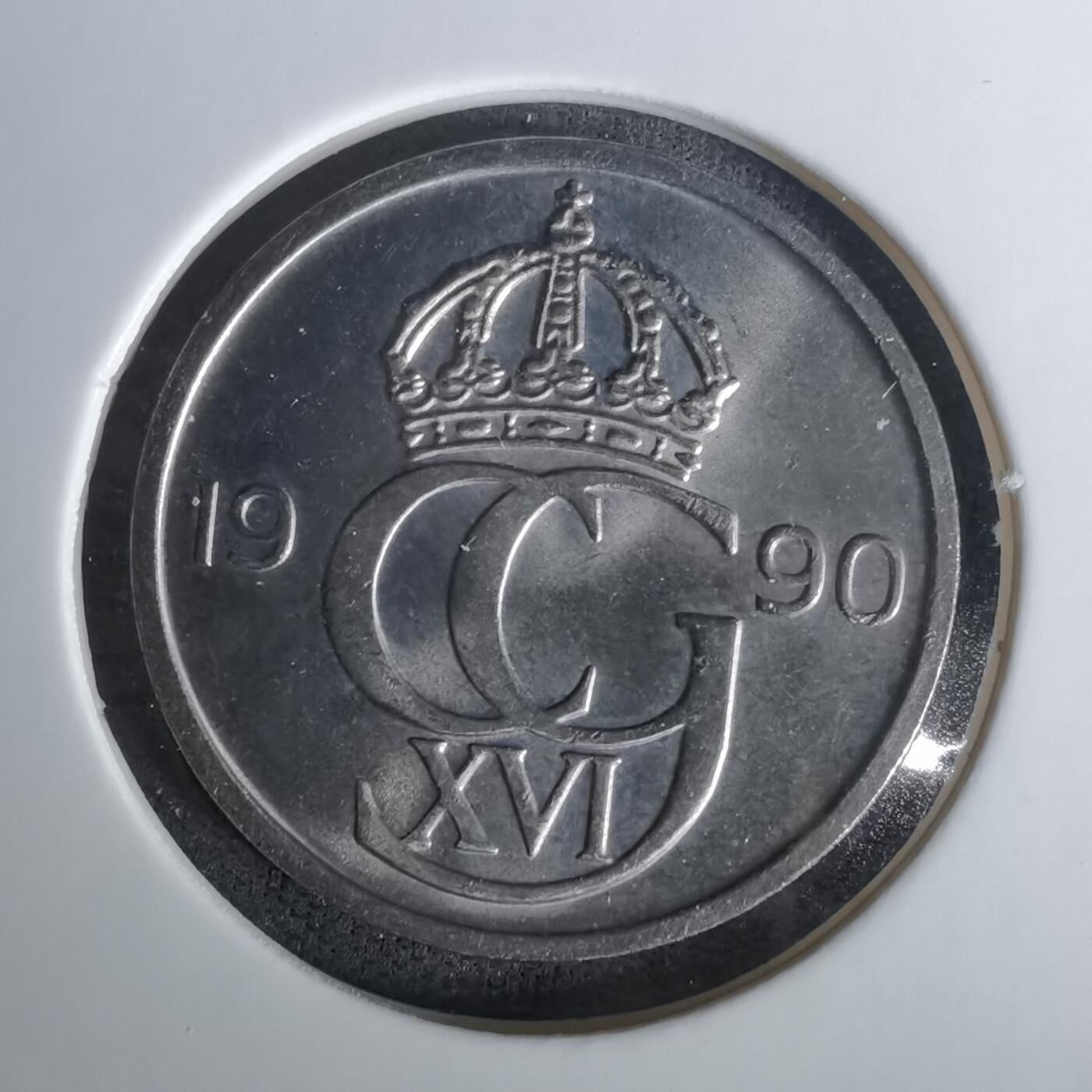 沼泽如烟--第1010场 瑞典1990年50欧尔