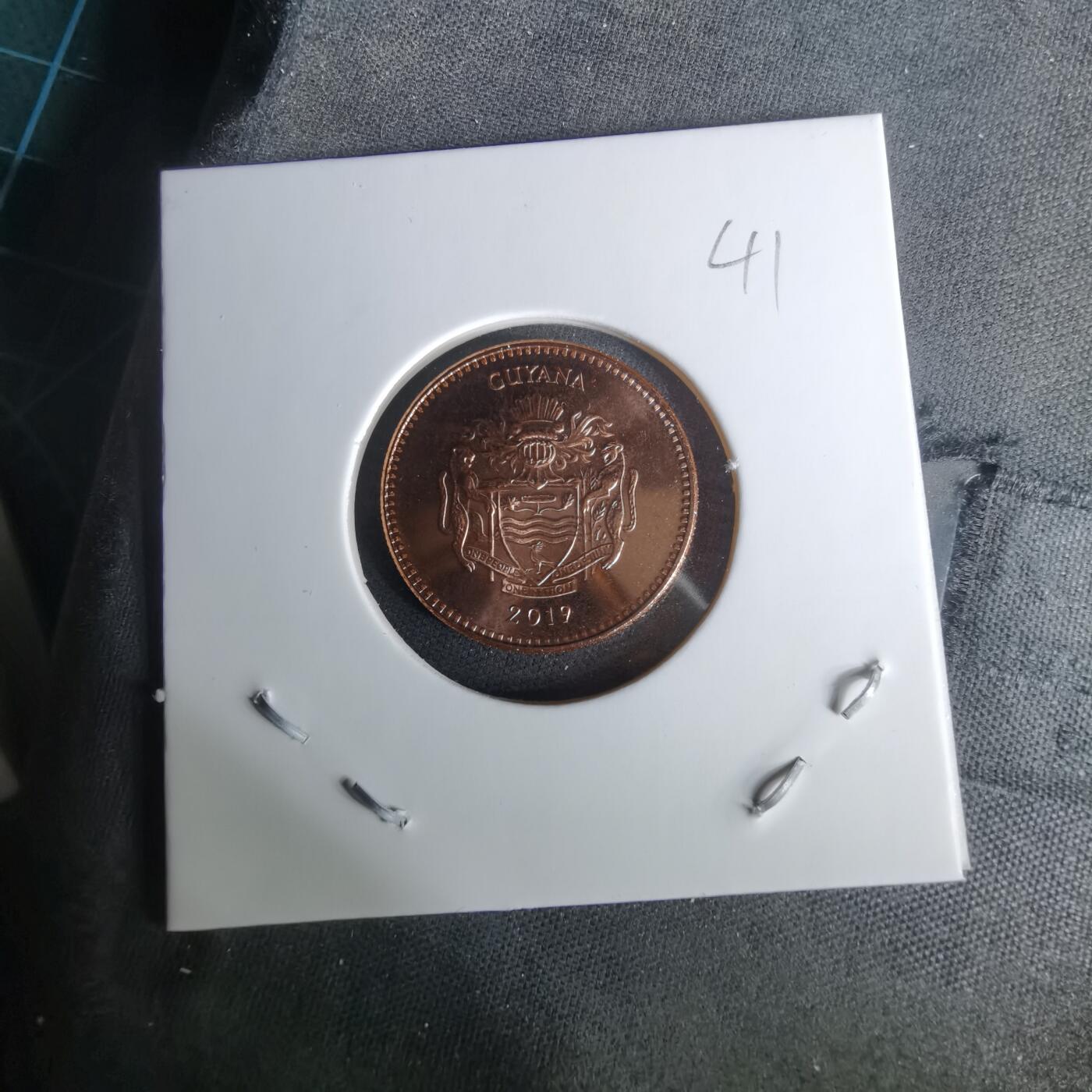 沼泽如烟--第1010场 圭亚那2019年5元