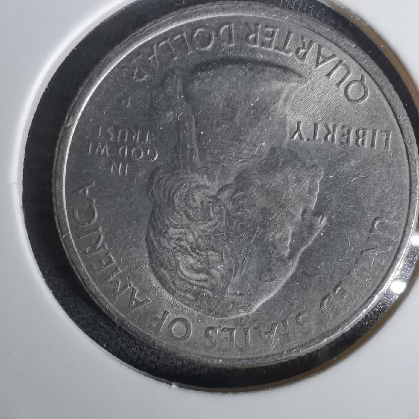 沼泽如烟--第1010场 美国2015年25分纪念币