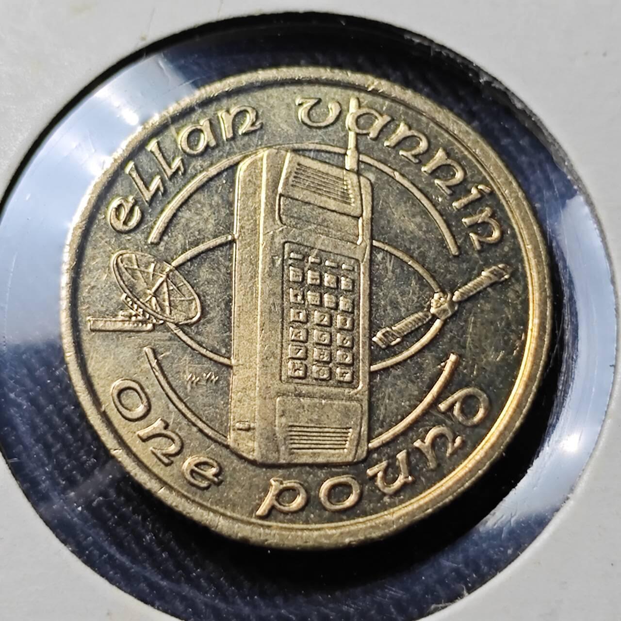 KK钱币收藏小铺   套币 批量/好品散币专场 2月预留时间 周末发货  1988马恩岛1镑