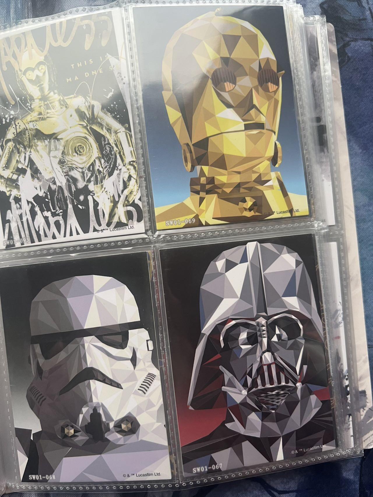 【随心含颖卡拍55期】卡游/集卡社/卡卡沃 抽卡机专场拍卖【无佣金】 【卡册】混卡一本 星球大战 过家家等 80张 不选品 最好不寄存