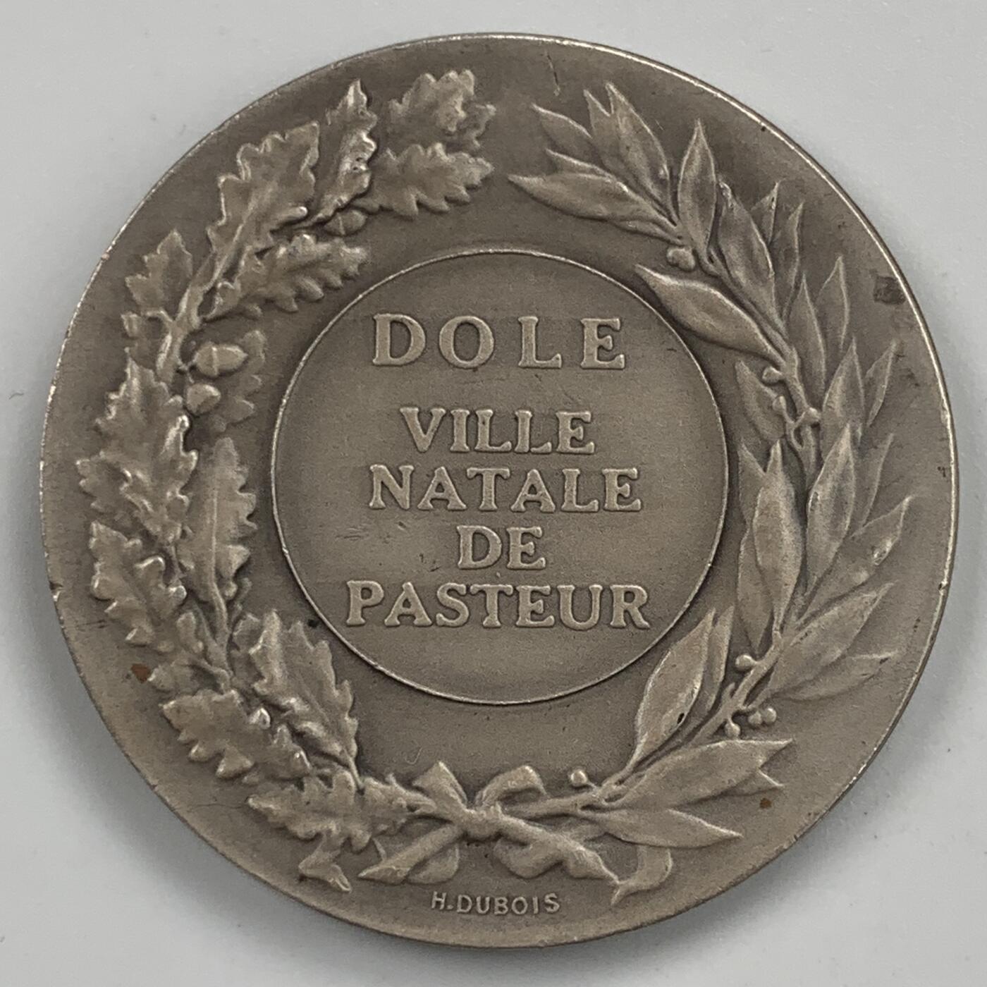 掌中浮雕-藏着的欧洲第053场 法国微生物学家路易.巴斯德银章，36.6mm，23.7g，奥斯卡·罗蒂作品