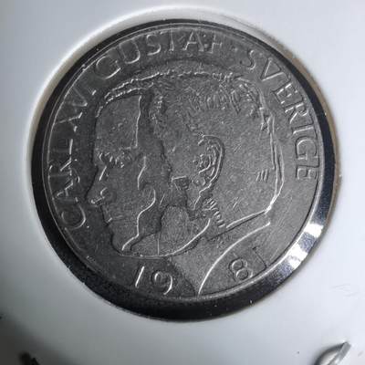 沼泽如烟--第1009场 - 瑞典1981年1克朗