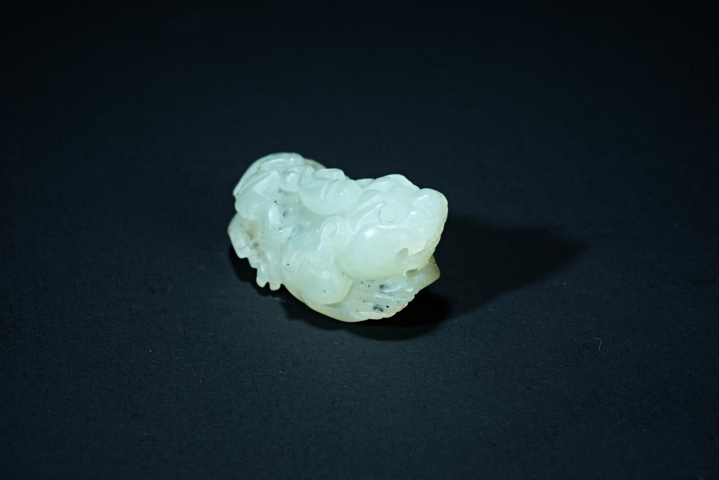 上海都达杂项专场四十四【全场包邮】  天然和田玉精雕《招财貔貅》挂件91-111