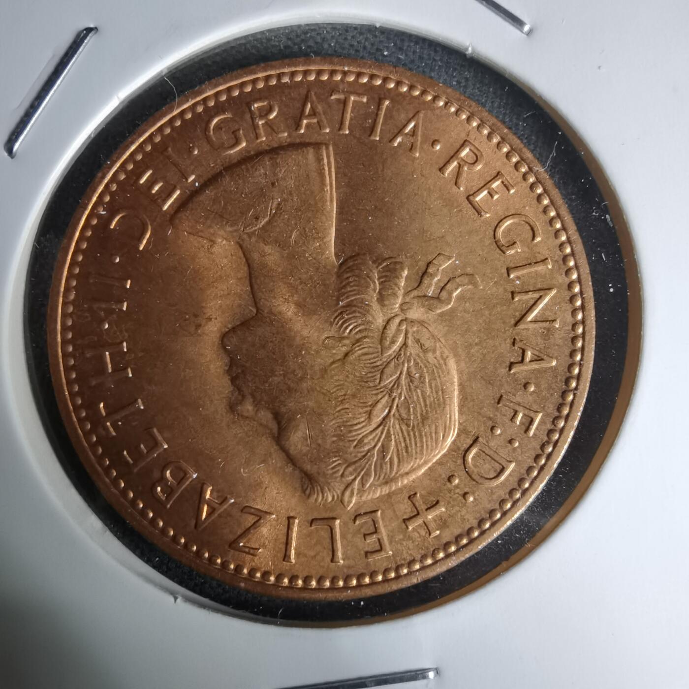 沼泽如烟--第1011场 英国1964年1便士