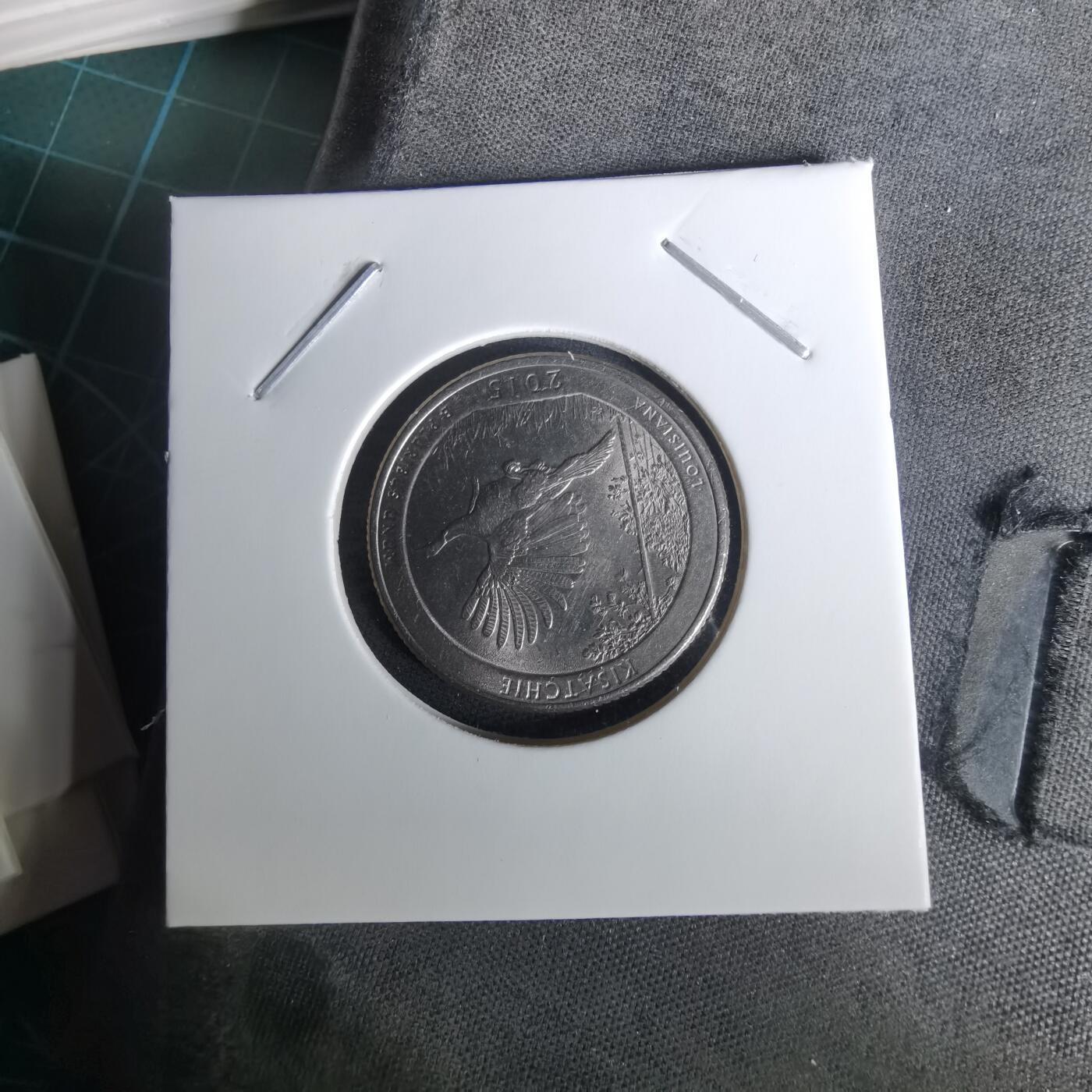 沼泽如烟--第1010场 美国2015年25分纪念币