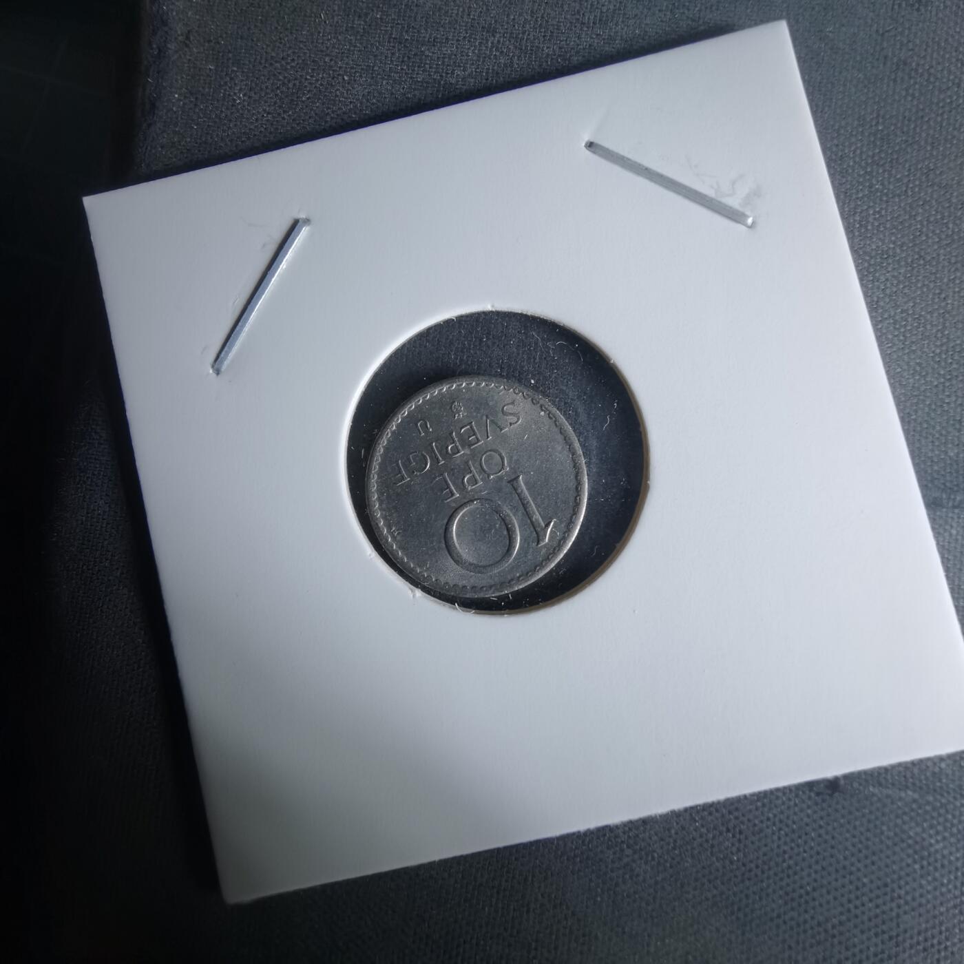 沼泽如烟--第1009场 瑞典1972年10欧尔