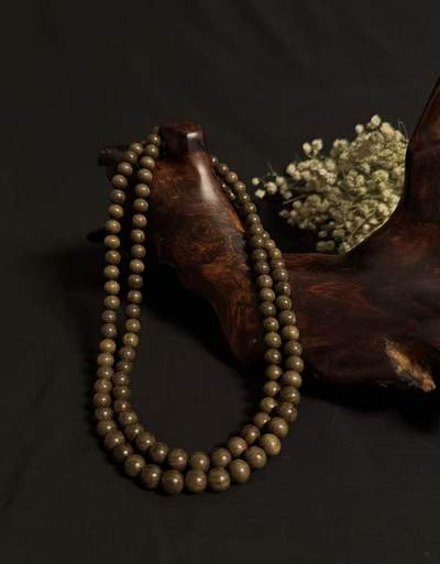 零元拍：金丝楠佛珠108长串，8MM，金丝果香满满 - 零元拍：金丝楠佛珠108长串，8MM，金丝果香满满