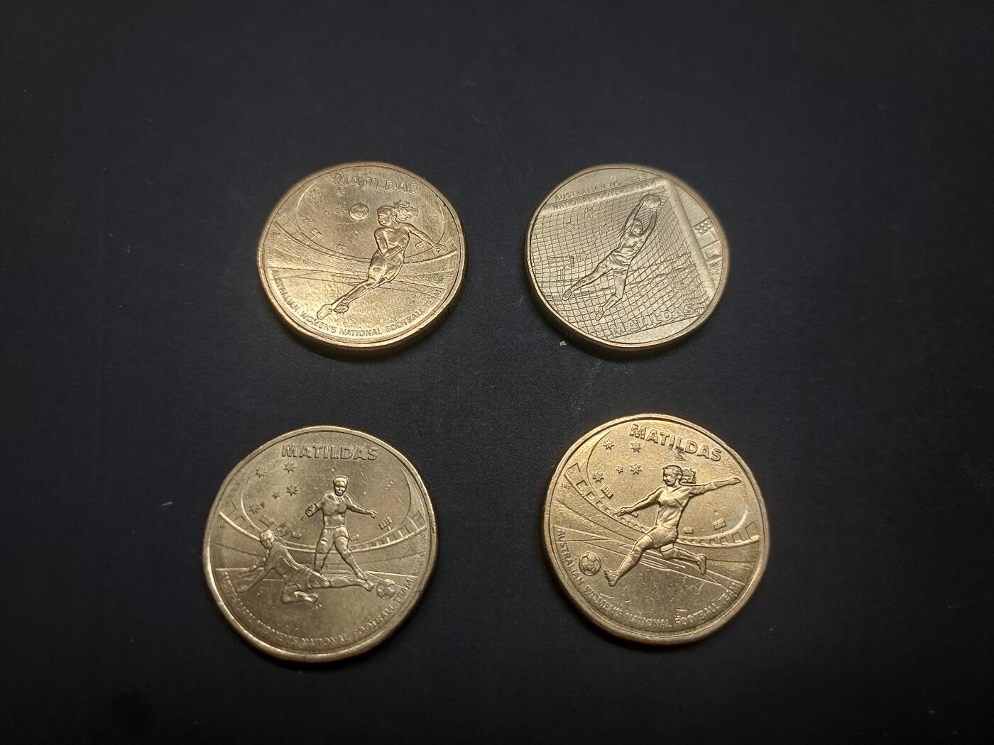 博彦收藏   3月7日 8点钱币专场 全场包邮 2023 澳洲女足世界杯硬币一套