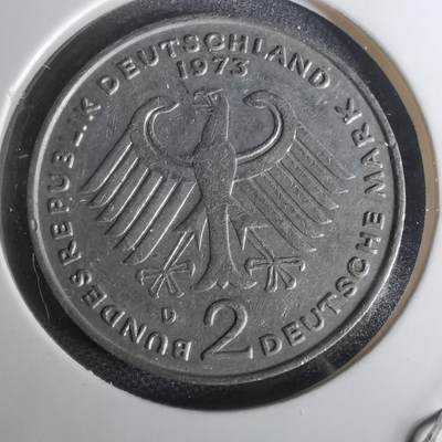 沼泽如烟--第1010场 - 德国1973年2马克