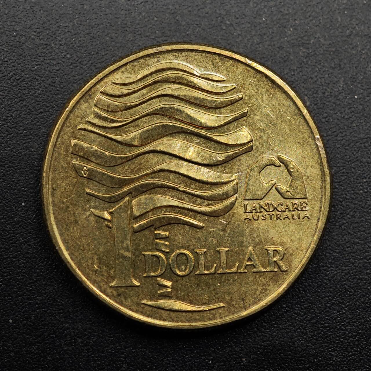 【淘币小摊】实时拍第八百七十五拍   散币场    每周一统一发货 澳大利亚1993年1元纪念币