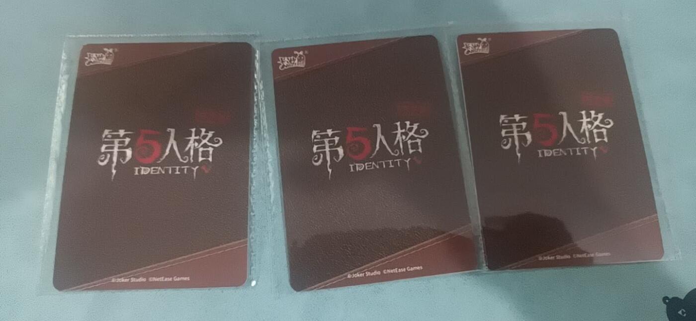 卡牌新人第二场 不寄存！！！ 卡游第五人格PR原膜3宫