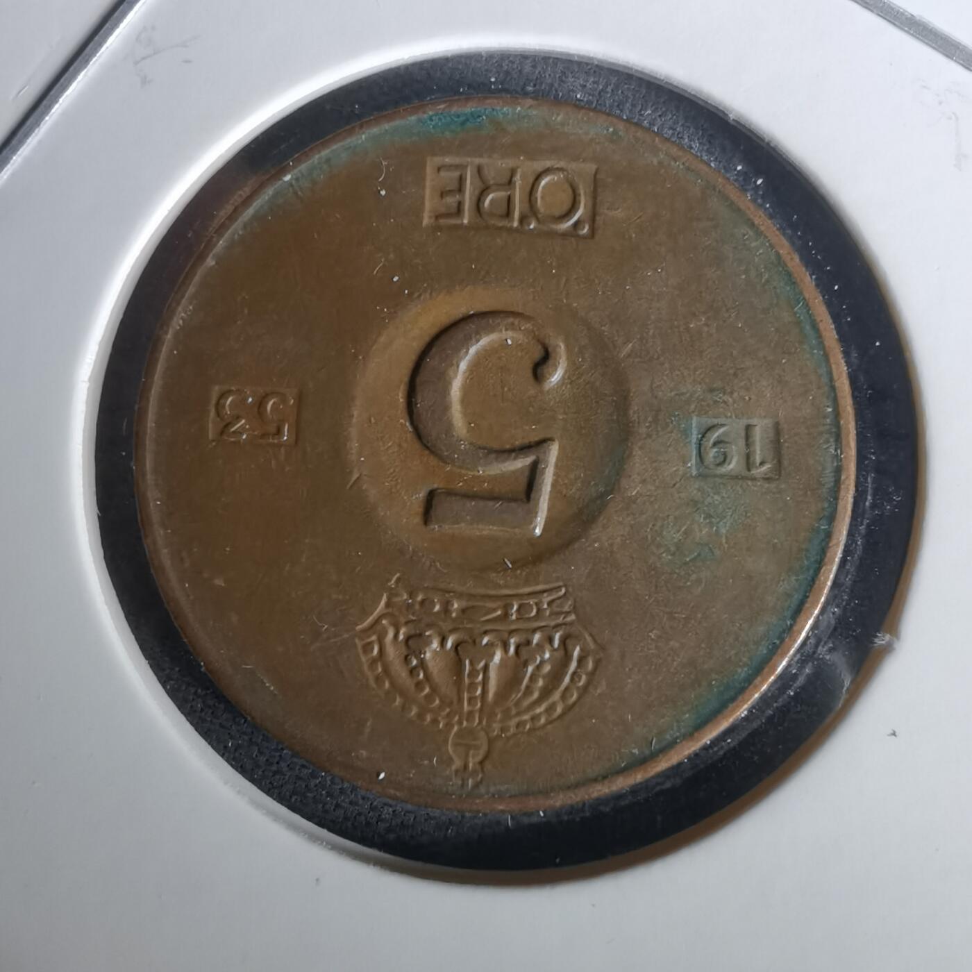 沼泽如烟--第1010场 瑞典1953年5欧尔