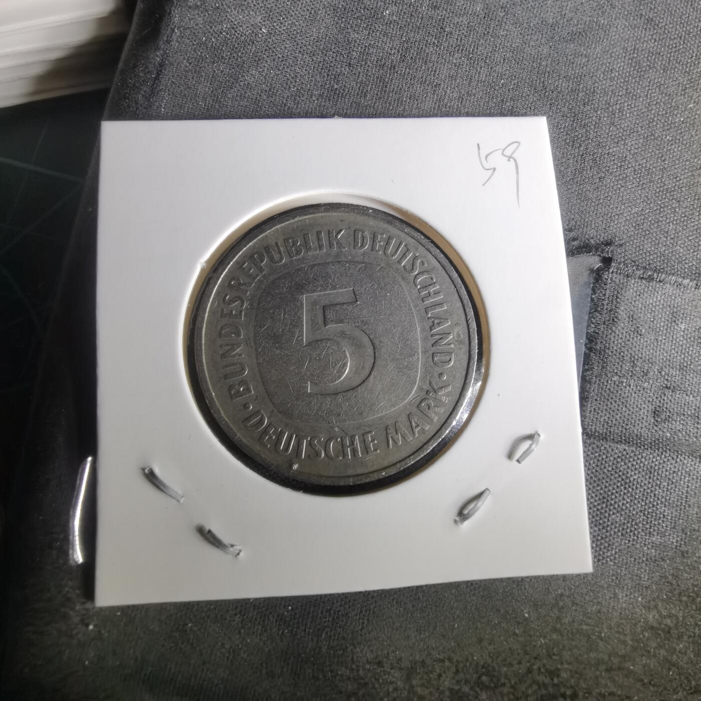 沼泽如烟--第1010场 德国1975年5马克