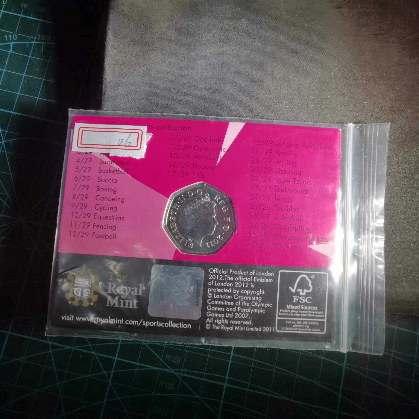 沼泽如烟--第1009场 英国奥运纪念币