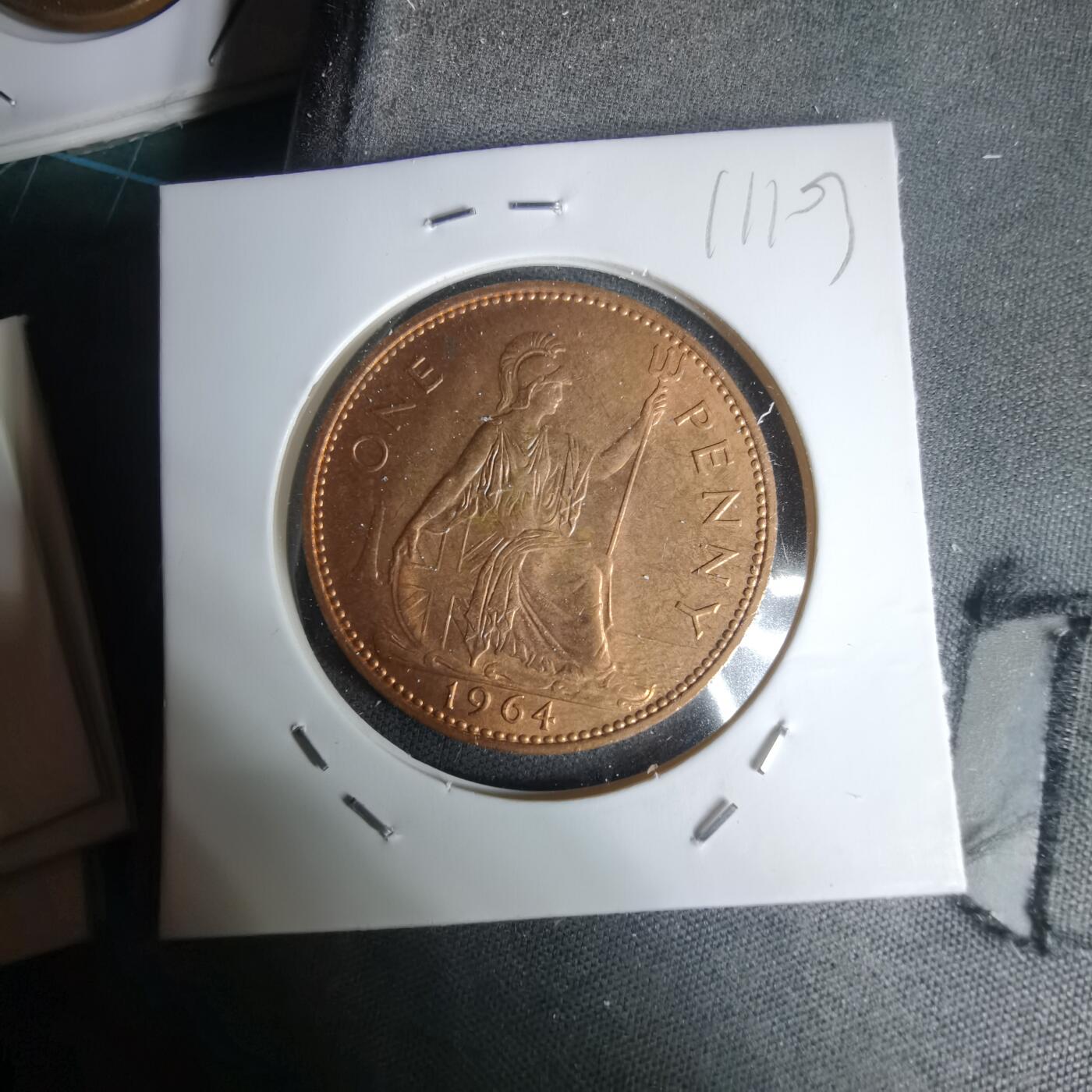 沼泽如烟--第1011场 英国1964年1便士