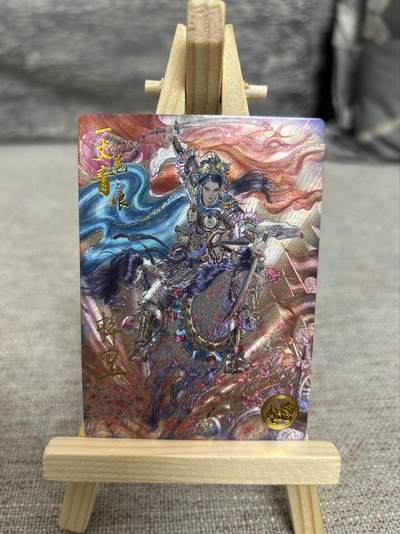 喜灰玩卡拍卖第五期，接拍品0佣金，欢迎送拍，释放现金流，让自己有资金可以购买更多喜欢的卡牌，让别的卡友能淘到更多心仪的卡牌 - 大卡道 道义水浒 梓墨老师 亲签带编0397编特卡 流沙工艺 扈三娘