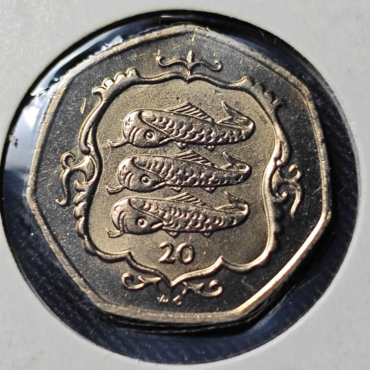 KK钱币收藏小铺   套币 批量/好品散币专场 2月预留时间 周末发货  1986马恩岛20便士 好品