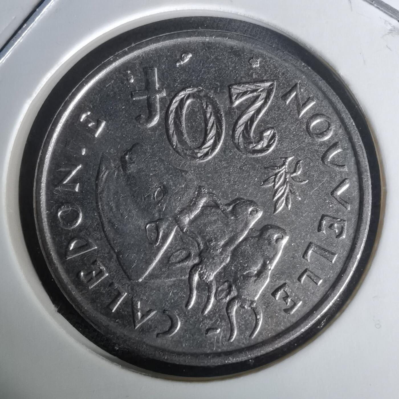 沼泽如烟--第1010场 法属新喀里多尼亚1970年20法郎