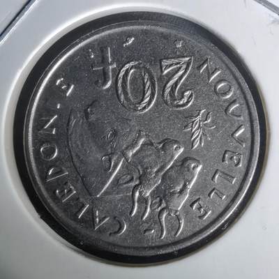 沼泽如烟--第1010场 - 法属新喀里多尼亚1970年20法郎