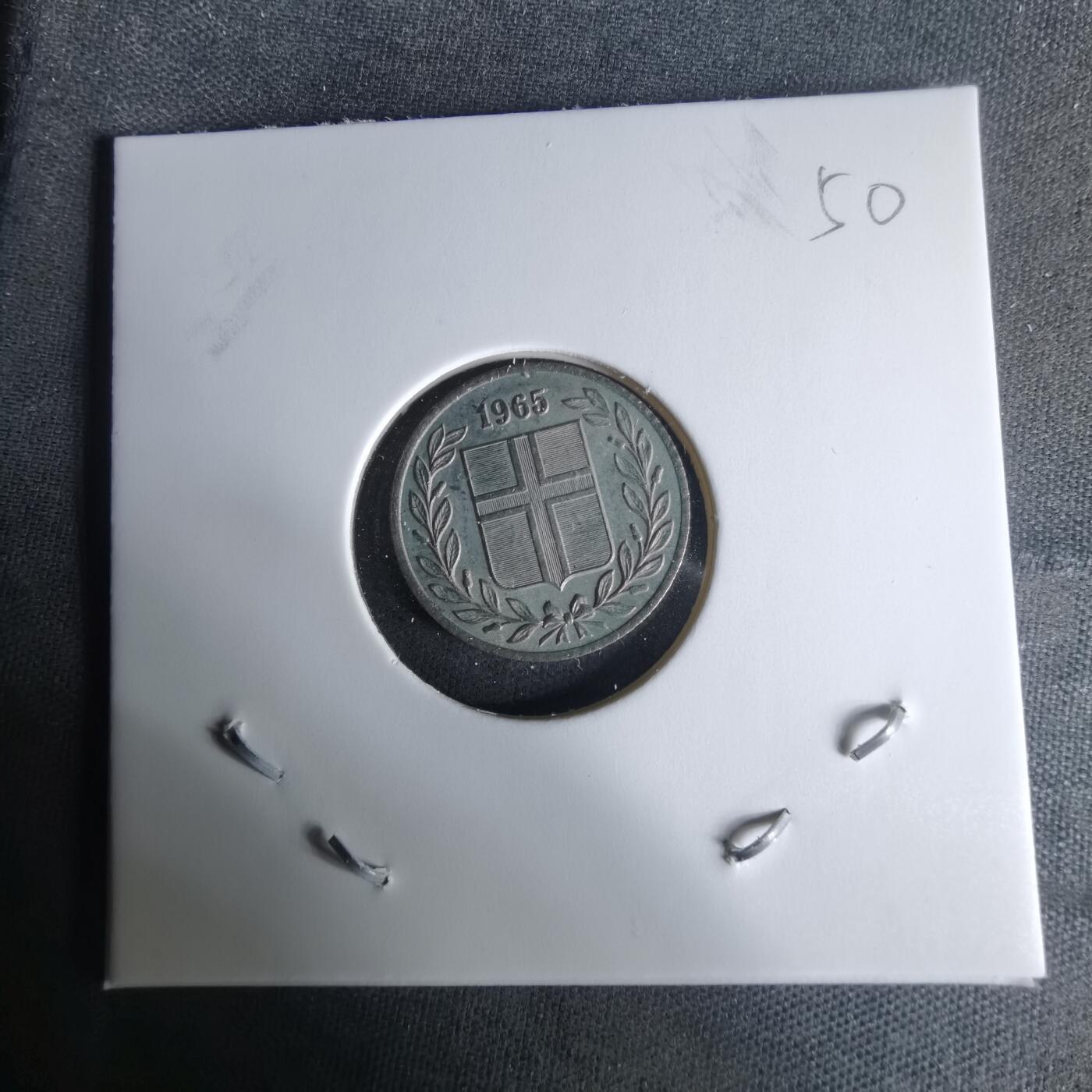 沼泽如烟--第1009场 冰岛1965年25奥拉