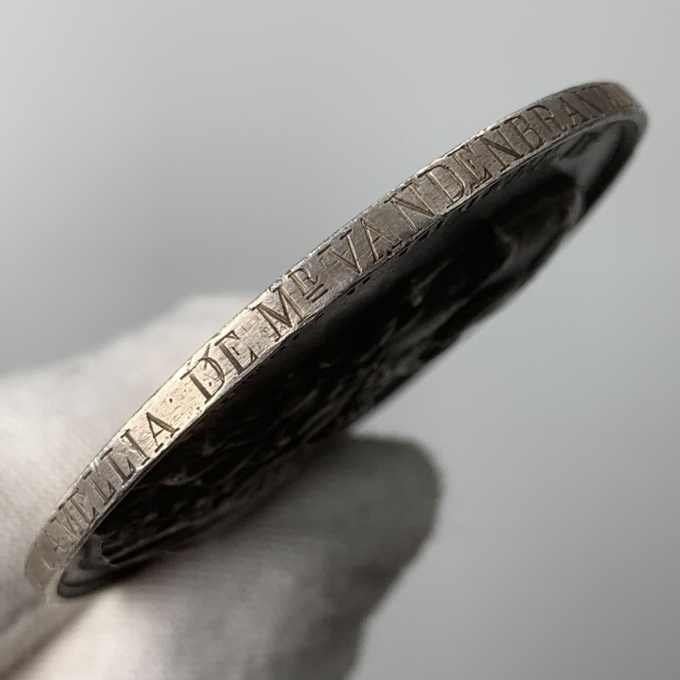 掌中浮雕-藏着的欧洲第053场 1847年比利时园艺协会银章，45.5mm，32.46g