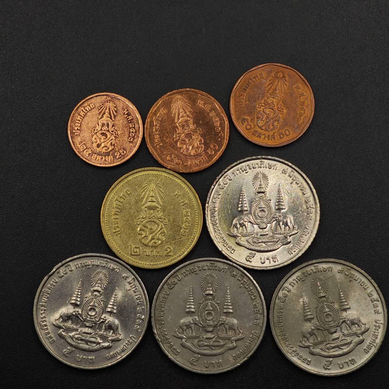 【淘币小摊】实时拍第八百七十五拍   散币场    每周一统一发货 泰国8枚