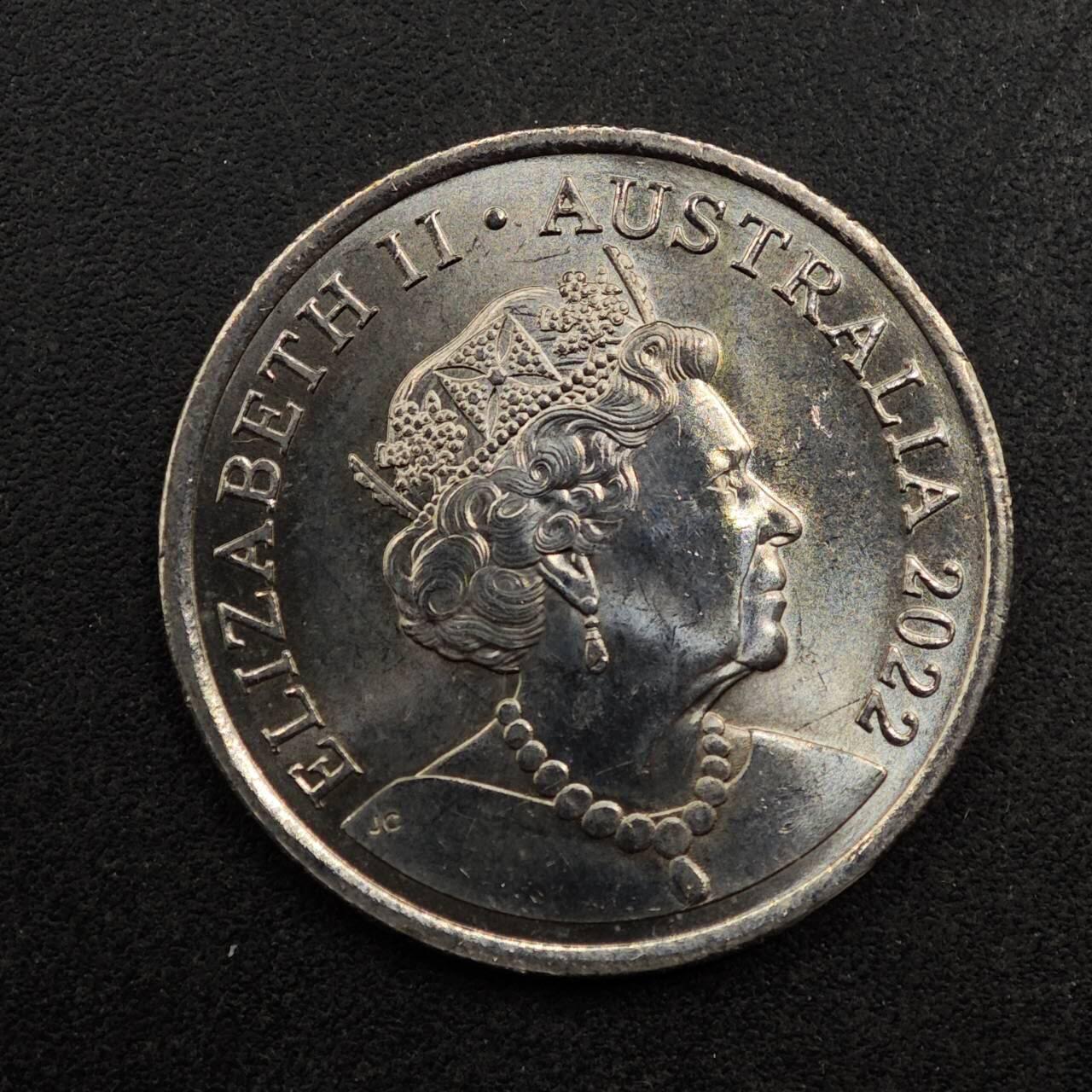 【淘币小摊】实时拍第八百七十五拍   散币场    每周一统一发货 澳大利亚2022年10分镍币