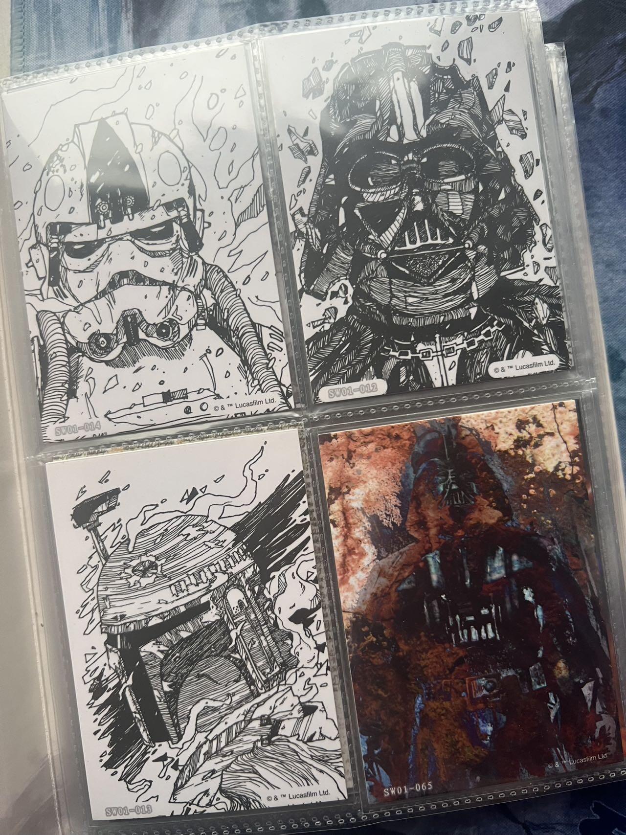 【随心含颖卡拍55期】卡游/集卡社/卡卡沃 抽卡机专场拍卖【无佣金】 【卡册】混卡一本 星球大战 过家家等 80张 不选品 最好不寄存